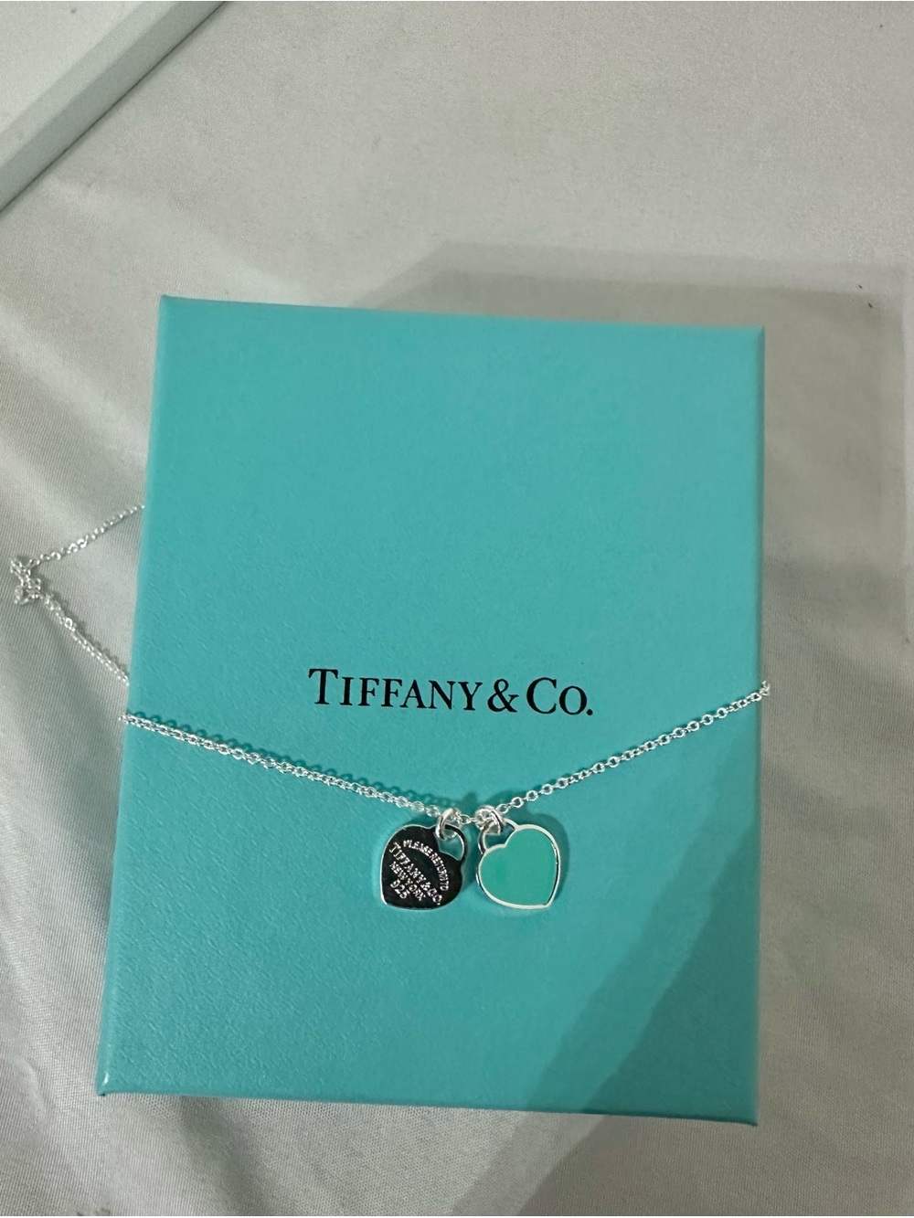 Tiffany & Co. Silver Heart Necklace